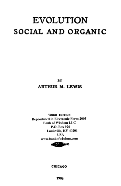 Evolution Social and Organic